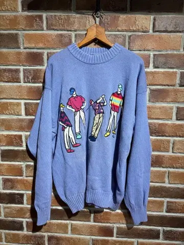 PIVOT SPORT WARE 레트로 빅 니트