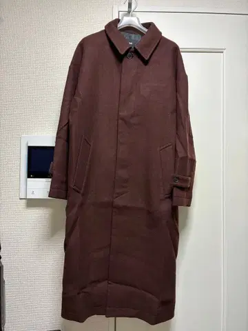 HARE 하레 오버 사이즈 스텐 칼라 코트