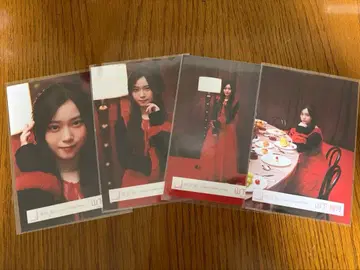 야마시타 시즈키 UHBD 구문 빨간색 의상 브로마이드 컴프 사쿠라자카46