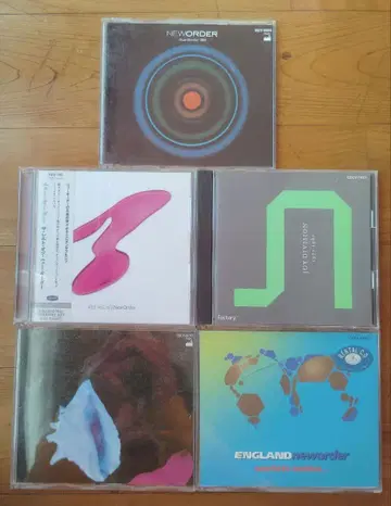 New Order CD 5장 세트