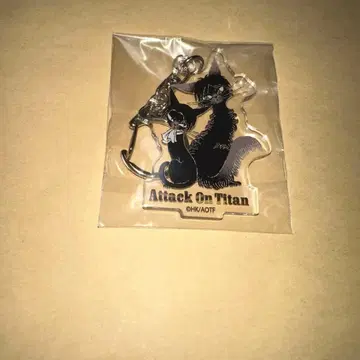 진격의 거인 블랙 고양이 디자인 리바이 엘렌 아크릴 참