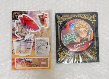 히로아카 호크스 점프샵 벌스데이 캔뱃지 디오라마