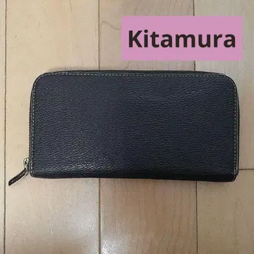 [ 중고 ] 키타무라 장지갑 (진한 브라운)