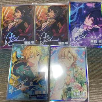 앙상블 스타즈 레인보우 컬러 개화 포트레이트 사쿠마 레이 히카제 카오루