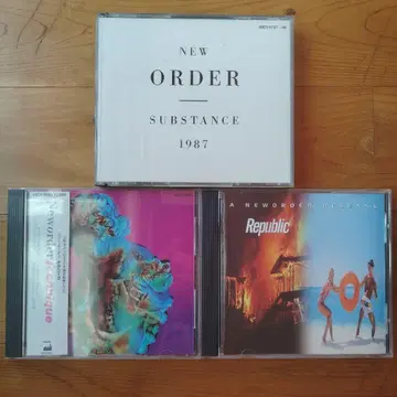 New Order CD 3장 세트