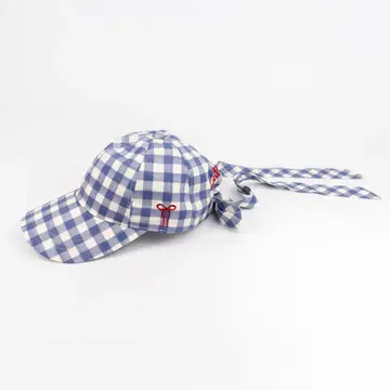 캐스키드슨 백리본 캡 네이비