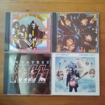 KISS 4장 CD 세트