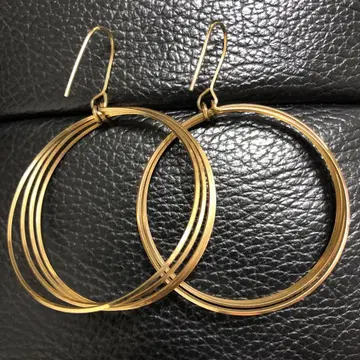 [ by boe ] 바이보 귀걸이 4연 서클 골드