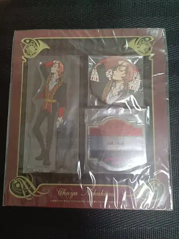 문호 스트레이독스 나카하라 츄야 마칭 아크릴 스탠드 캔뱃지 키치죠지