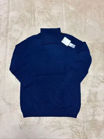 theory 네이비 터틀넥 스웨터 긴팔 S 사이즈 택 포함 미사용 새상품