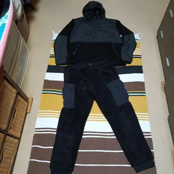 플리스 보아 아노락 셋업