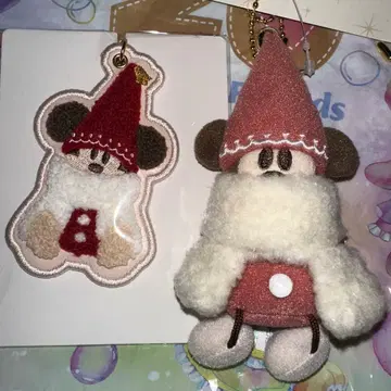 리루리루린 키체인과 봉제 인형 참 빨간색