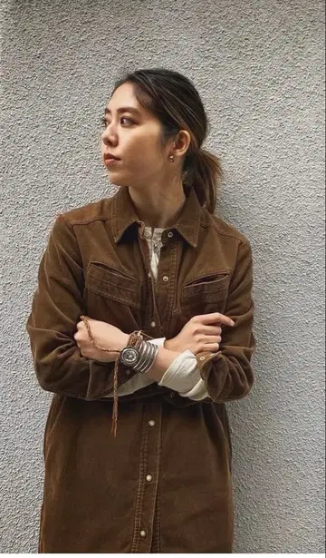 nowos 코듀로이 원피스