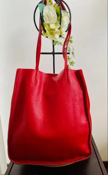 FURLA 훌라 가죽 스웨이드 2종 사용 토트백