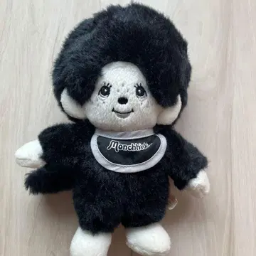 세키구치 monchicchi 블랙 화이트 모노톤 봉제 인형
