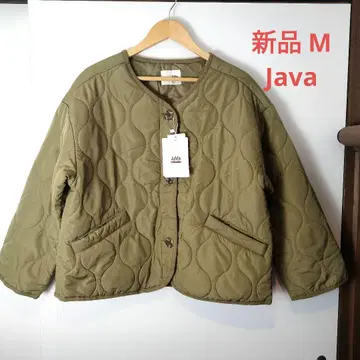 [ 새상품 ] 자바 퀼팅 자켓 M 사이즈 카키