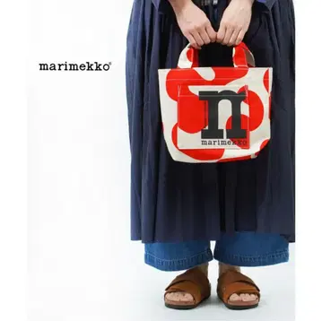 [택 포함 새상품] Marimekko 토트백 Mono Mini Tote
