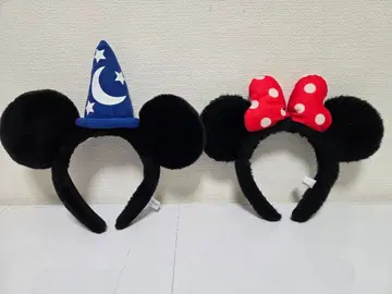 도쿄 디즈니 리조트 미키 & 미니 머리띠 세트
