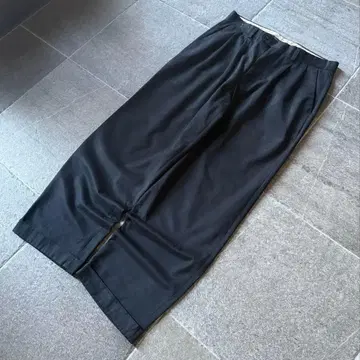 90s [데드스탁] '2턱' 치노 팬츠 '차콜' W34