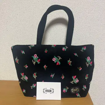 페이러 FEILER 꽃무늬 토트백 리아 로즈