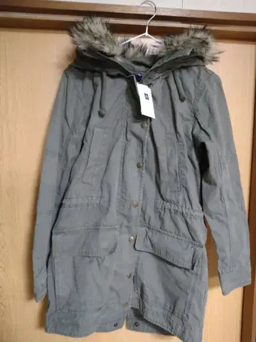 갭 GAP 퍼+라이너 포함 모즈 코트 택 포함 미사용 새상품