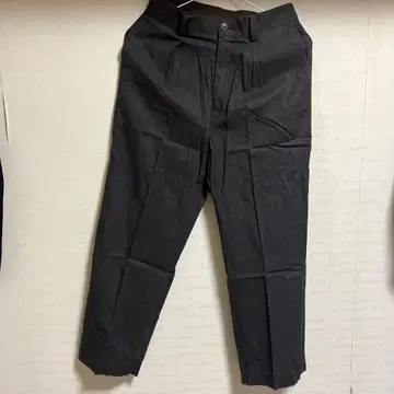 [ BELGIUM LINEN FABRICS ] 린넨코튼 스트레이트 팬츠