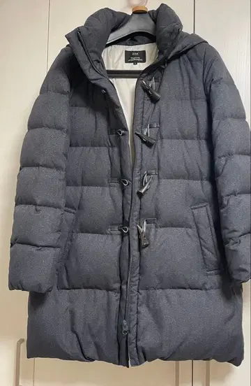 23구 후드 부착 다운 코트 S 사이즈