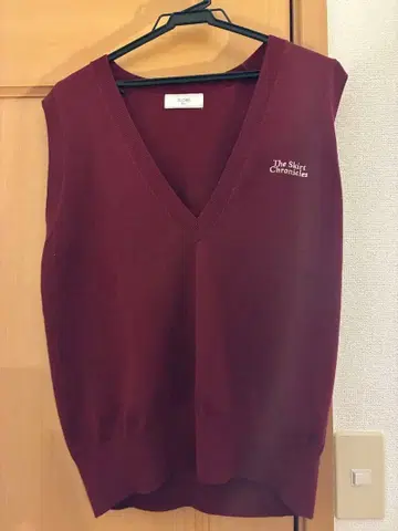 [ SLOBE IENA ] V넥 니트 베스트