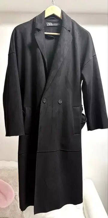 ZARA 블랙 롱 코트