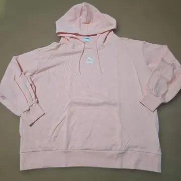 빅 사이즈 푸마 핑크 후드 부착 후드티 L, LL, 3L 사이즈