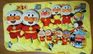 호빵맨 봉제 인형 묶음 판매