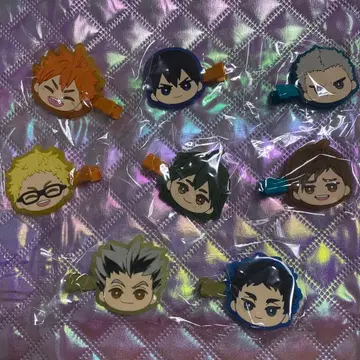 하이큐 앞머리 클립 전종 세트