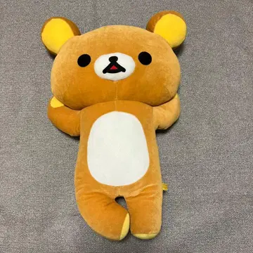 리락쿠마 봉제 인형 뒹굴뒹굴 고양이 봉제 인형 XL 프리미엄