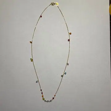 sweet pea 목걸이 레인보우