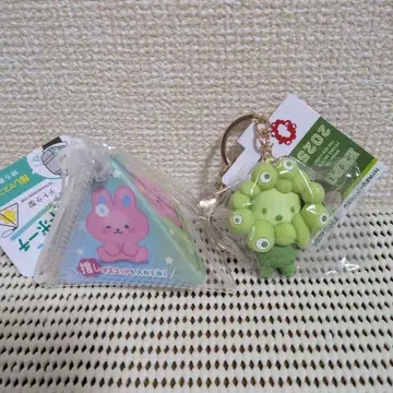 간사이 만박 미야쿠미야쿠 변신 입체 마스코트 키링 포차코 최애 컬러