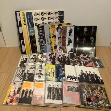 SnowMan single CD 일부 혜택 묶음 판매 19장