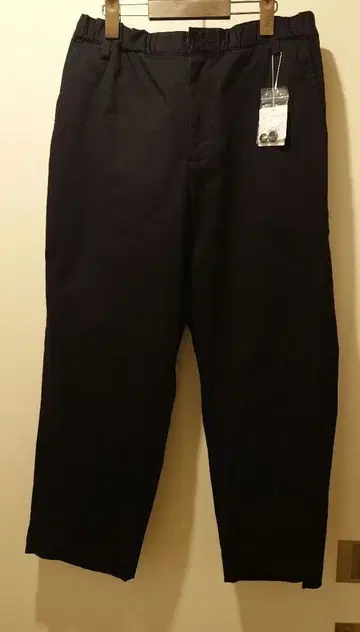 플랜테이션 블랙 와이드 팬츠 미사용 새상품
