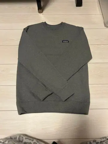 patagonia 라벨 업라이저 크루 맨투맨 S사이즈