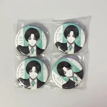 [ 익명 배송 ] 블루 록 one color 캔뱃지 린 4개 세트