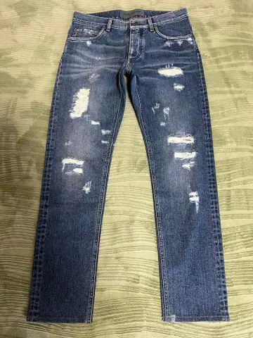 돌체&가바나 DG16 클래스 IC 데미지 피니시 가공 데님 48