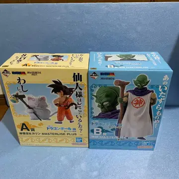 드래곤볼 손오공과 신 피규어 세트