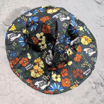 SUPER BEAVER 꽃무늬 햇 프리 사이즈
