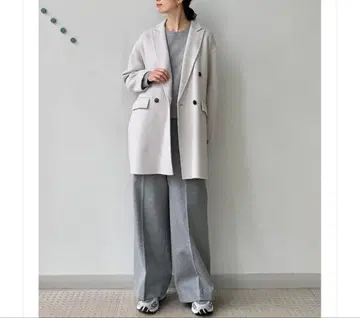 드레 스테리아 울 자켓 코트 아우터