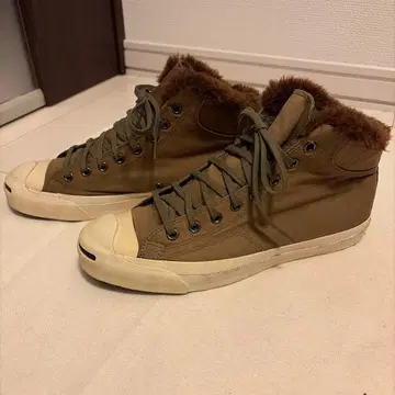 [새상품급 중고] Jack Purcell 보아 달린 하이컷 25.5cm