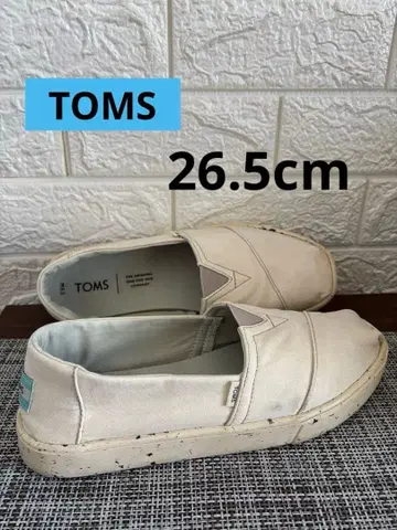 TOMS 알파르가타 클래식 신발 26.5cm 쿠션성 중창