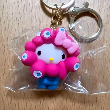 만박 산리오 미야쿠미야쿠 입체 마스코트 키링 파스텔 헬로키티