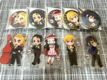 귀멸의 칼날  캔뱃지 아크릴 키링 렌고쿠 탄지로 네즈코 젠이츠 이노스케