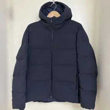 UNIQLO 유니클로 심리스 다운 파카 다운 자켓 네이비 XL