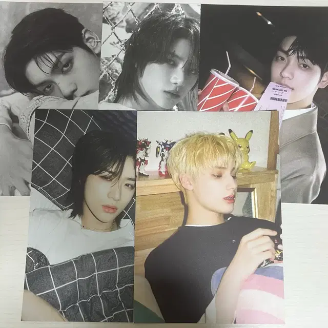 투바투 투모로우바이투게더 수빈 연준 범규 태현 휴닝카이 포카 엽서