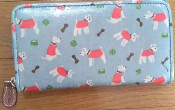 Cath Kidston (캐스 키드슨) 강아지 패턴 장지갑